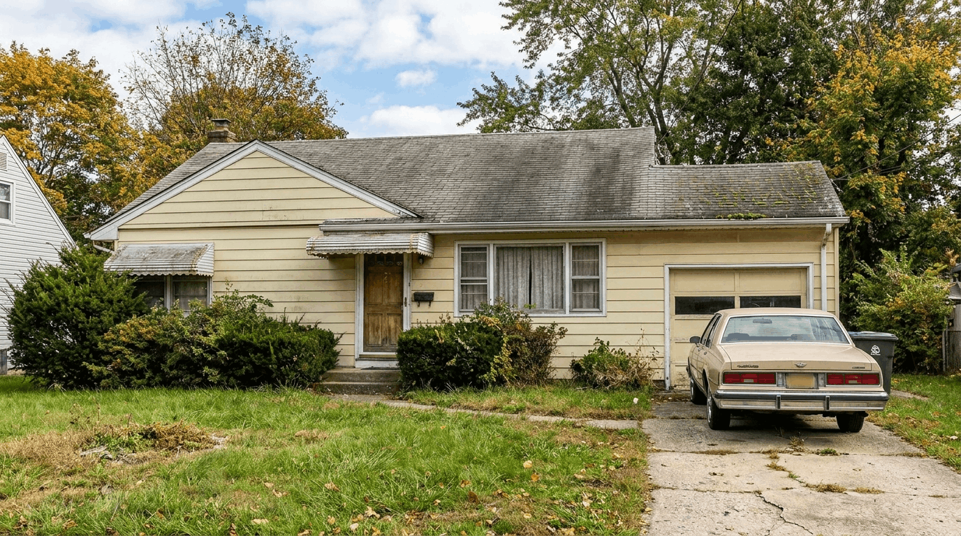 Tired landlord, deferred maintenance